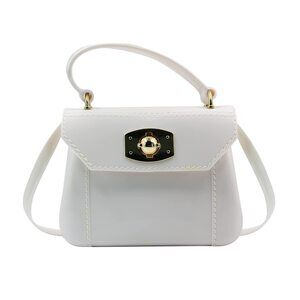 9575 Little Girls Purse Small Candy Color Jelly Crossbody Bag Satchel Tote